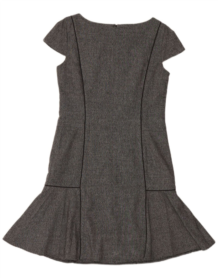 Next Rochie pentru femei cu talie scazuta UK 10 Small Gri Poliester