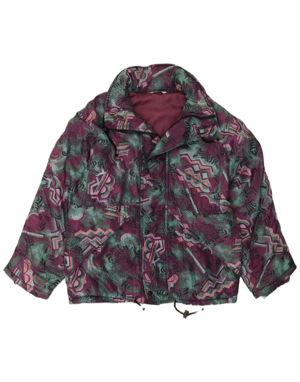 Jachetă de vânt pentru bărbați Brugi cu model abstract, UK 42 XL, multicoloră