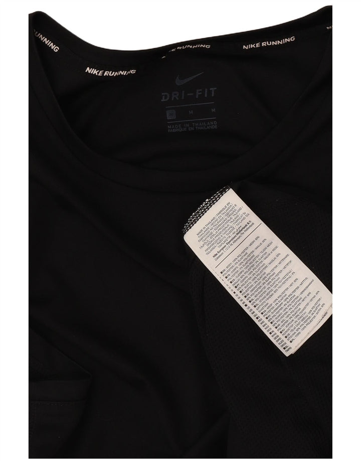Vesta Nike Dri Fit pentru femei UK 14 Poliester mediu negru