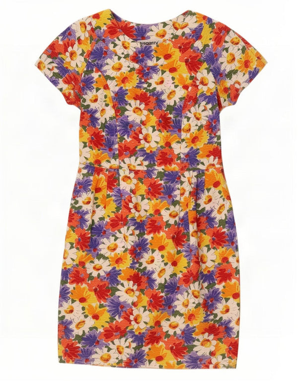 Rochie teacă cu mâneci scurte pentru femei Bagarry IT 44 Medium Multicolor Floral