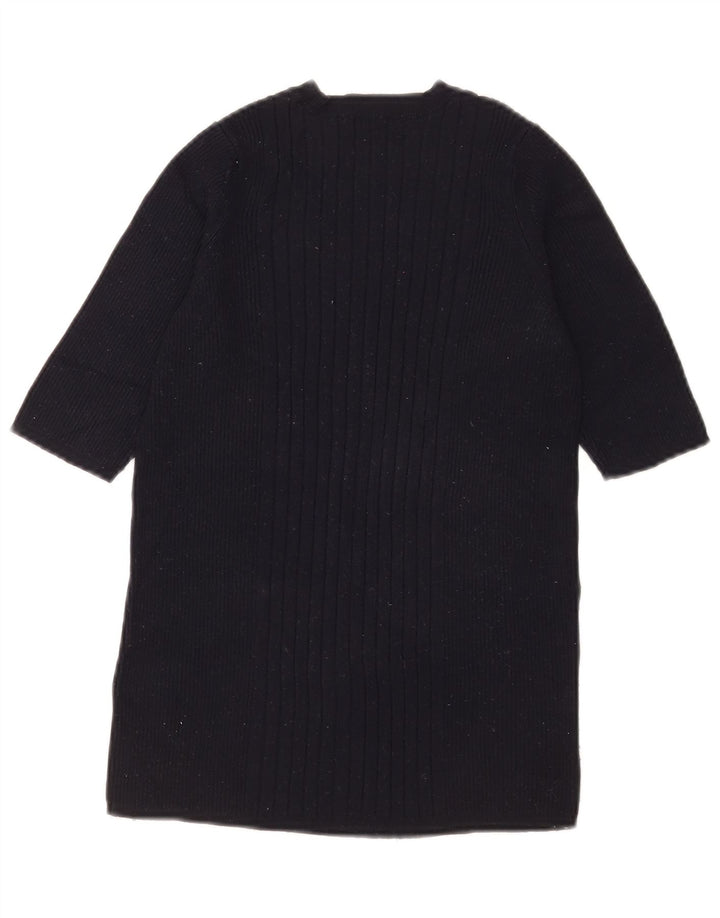 Pulover pentru femei Marks & Spencer cu decolteu cu barca UK 12 Medium Bleumarin