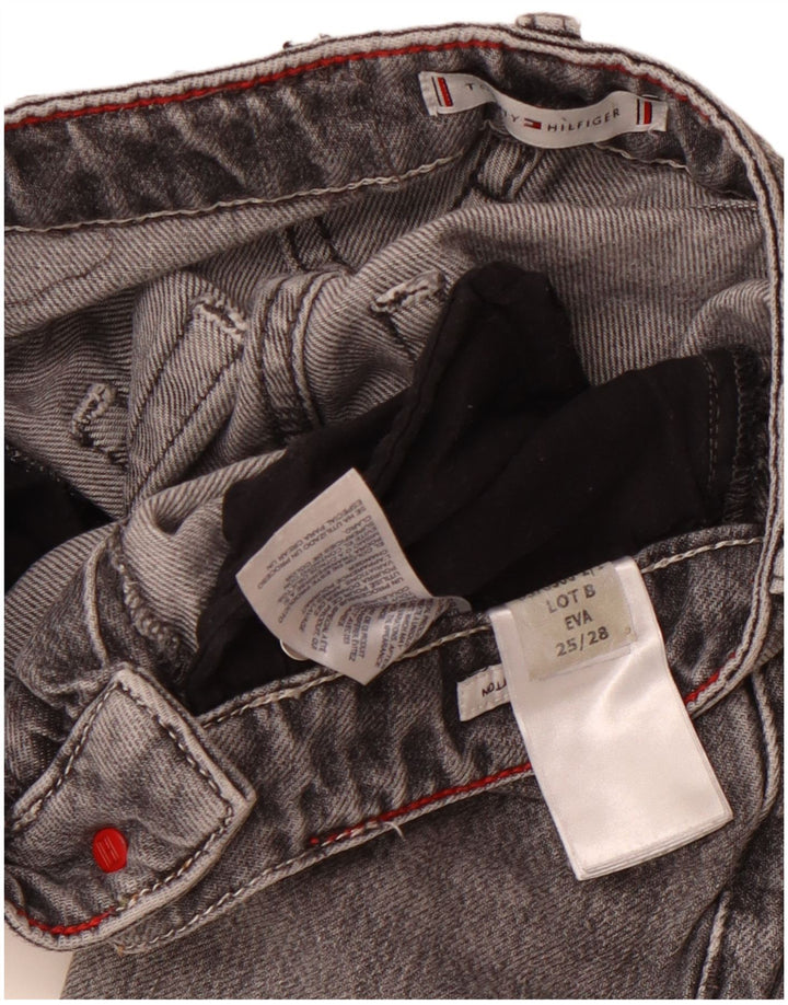 TOMMY HILFIGER Blugi conici cu talie înaltă Eva pentru femei W25 L25 bumbac gri