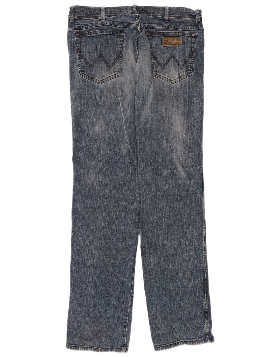Blugi drepte pentru bărbați Wrangler Texas W36 L36 Bumbac albastru