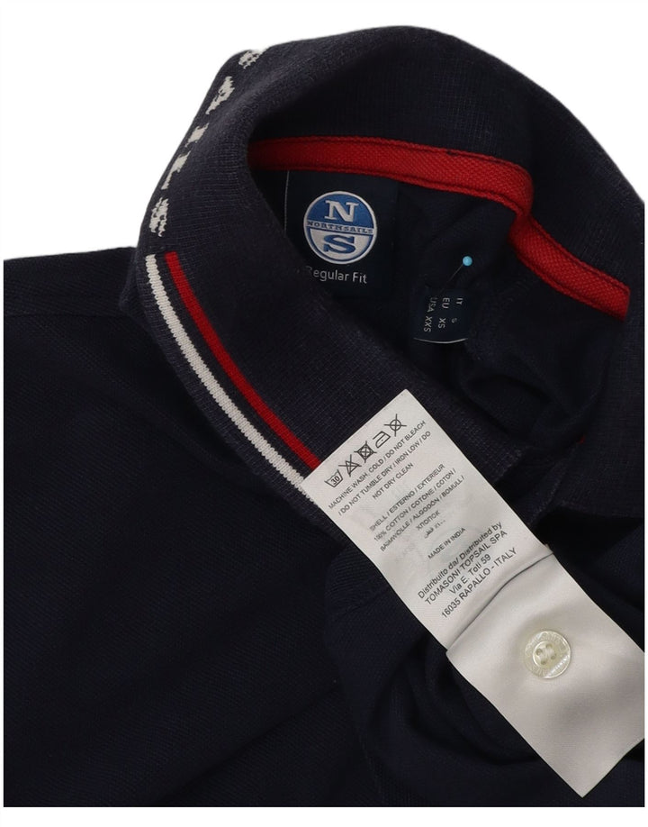 Cămașă polo North Sails pentru bărbați, cu croiala normală, mică, albastru, bumbac