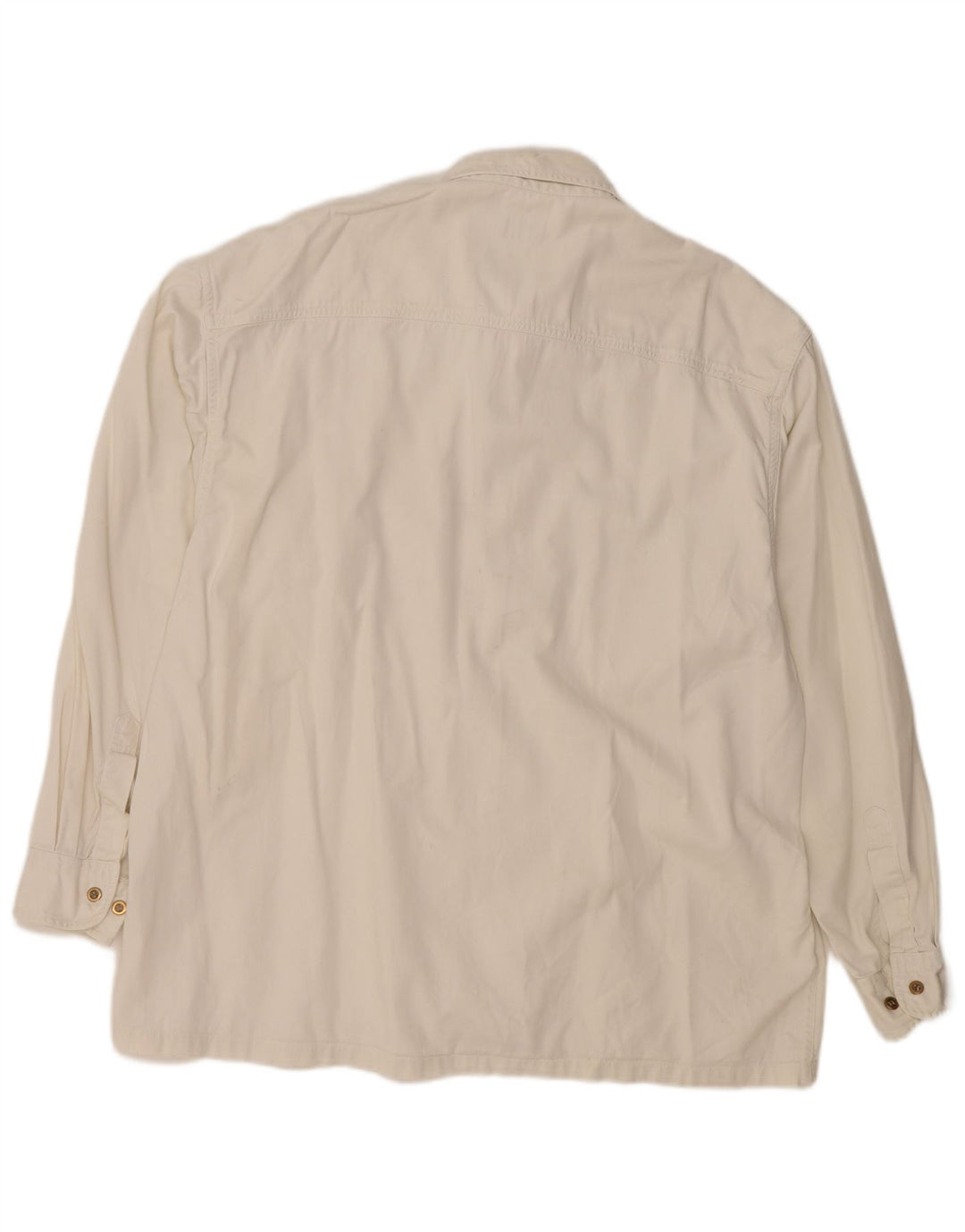 Cămașă din blugi pentru bărbați Berto Lucci, bumbac alb XL