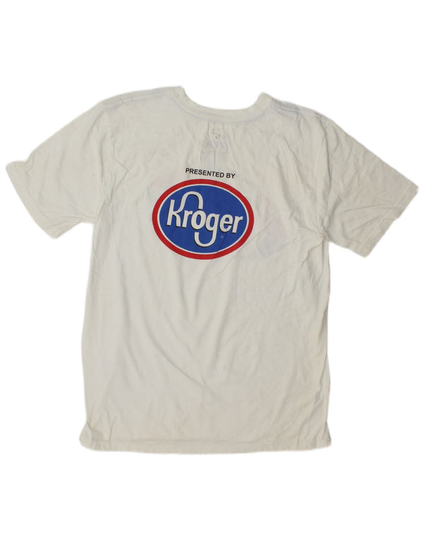 Tricou grafic pentru femei NIKE Top UK 14 Medium White Bumbac