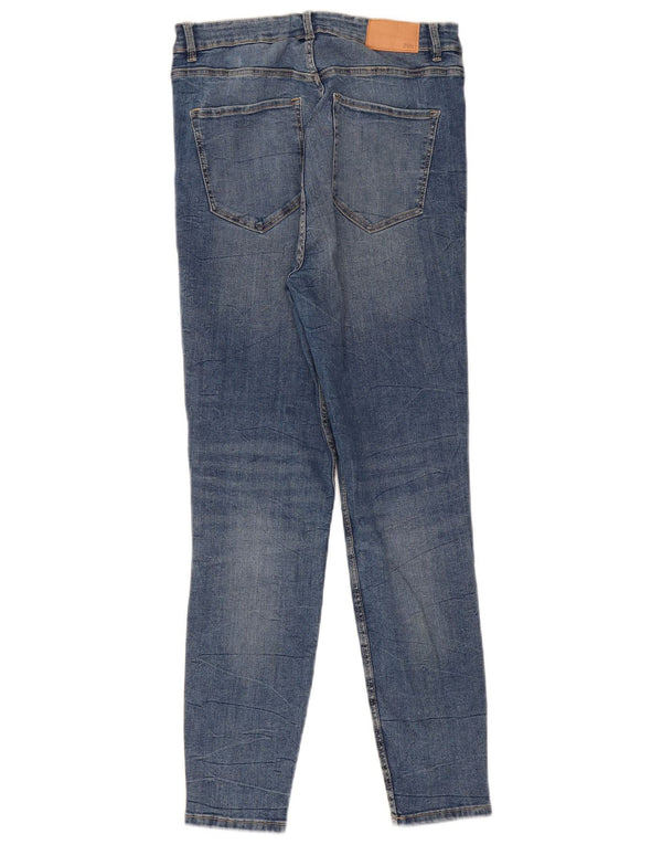Blugi skinny de damă Zara EU 42 Large W32 L27 Albastru