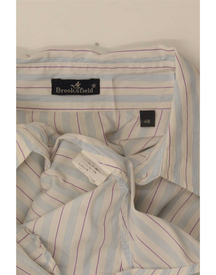 Cămașă Brooksfield pentru femei IT 48 XL Blue Pinstripe Bumbac