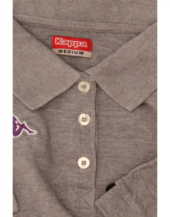 Tricou polo Kappa pentru femei UK 12, gri mediu