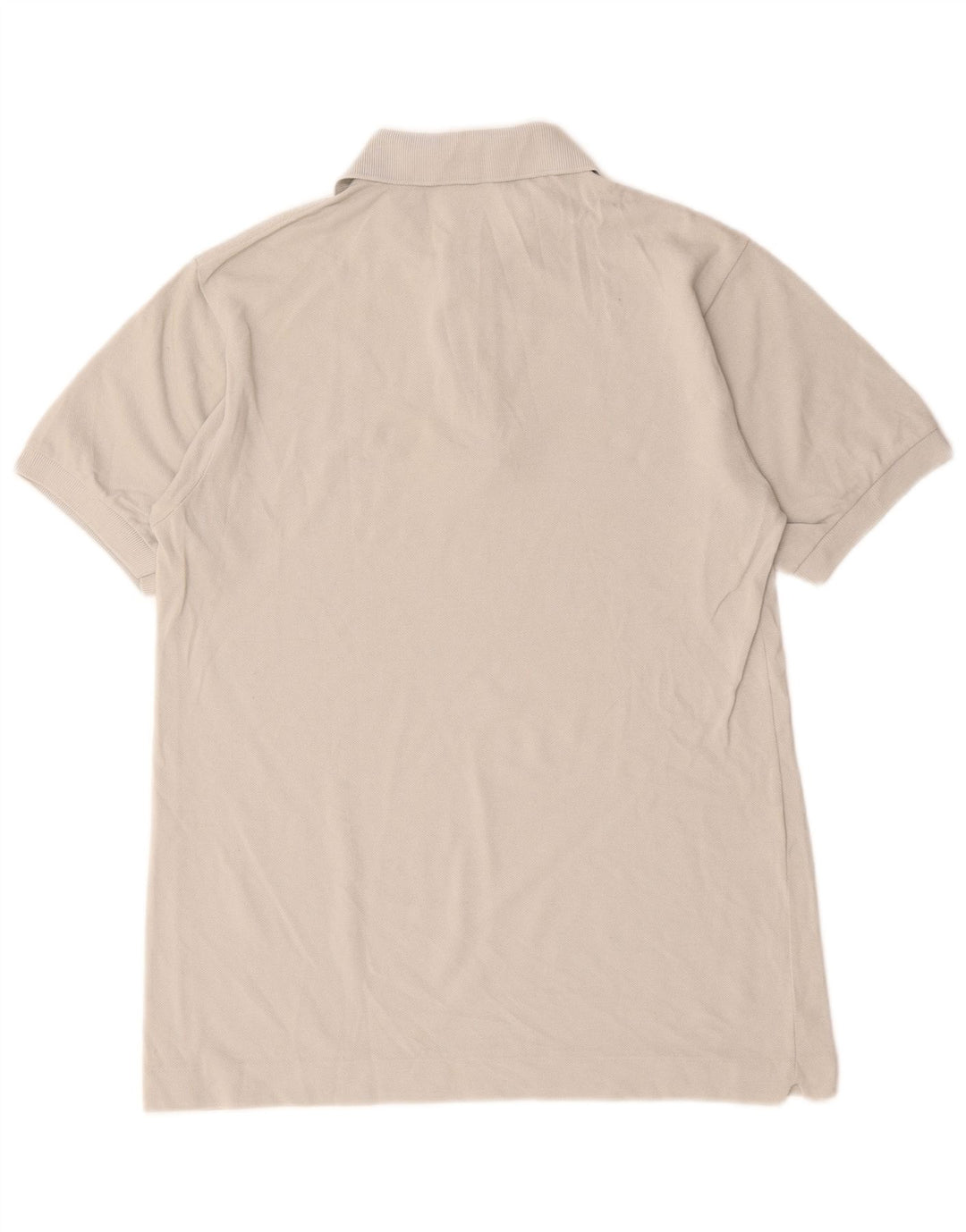 Tricou polo Lacoste pentru bărbați, mărimea 3, bumbac gri mic