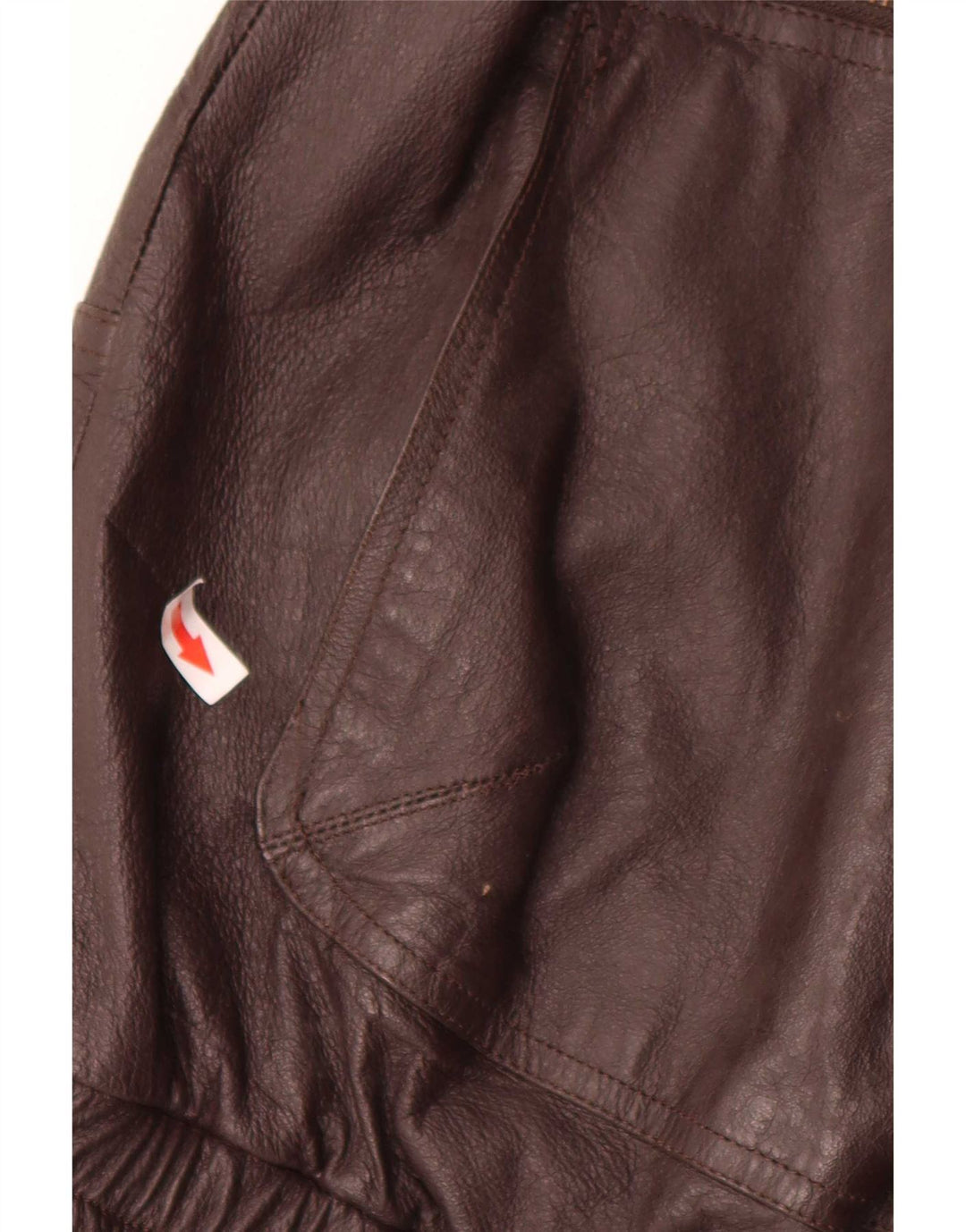 Jachetă de piele vintage pentru bărbați UK 40 mare maro