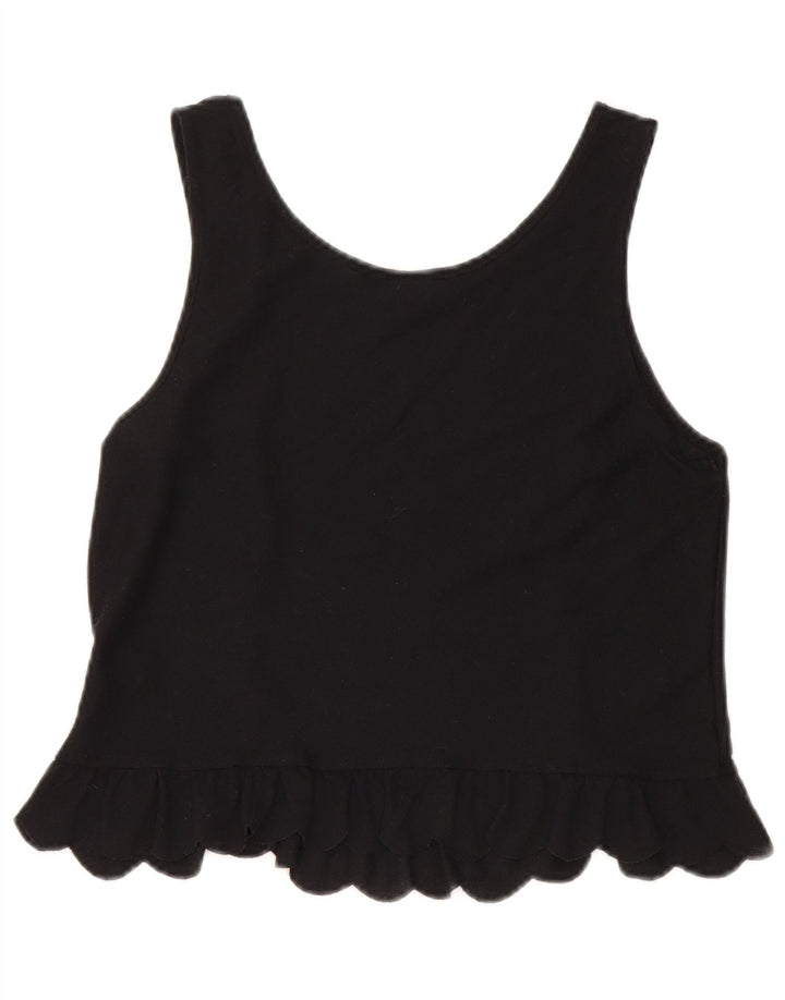 Topshop Vest Top pentru femei UK 8 Small Poliester negru
