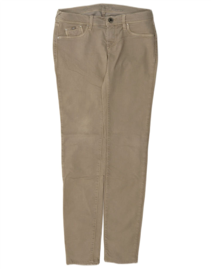 Blugi slim pentru femei Gas W28 L32 bumbac bej