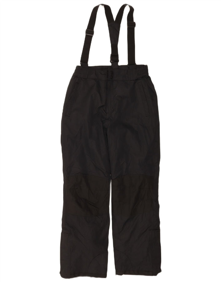 Mountain Warehouse Băieți Salopete Pantaloni Schi 11-12 Ani Poliester Negru