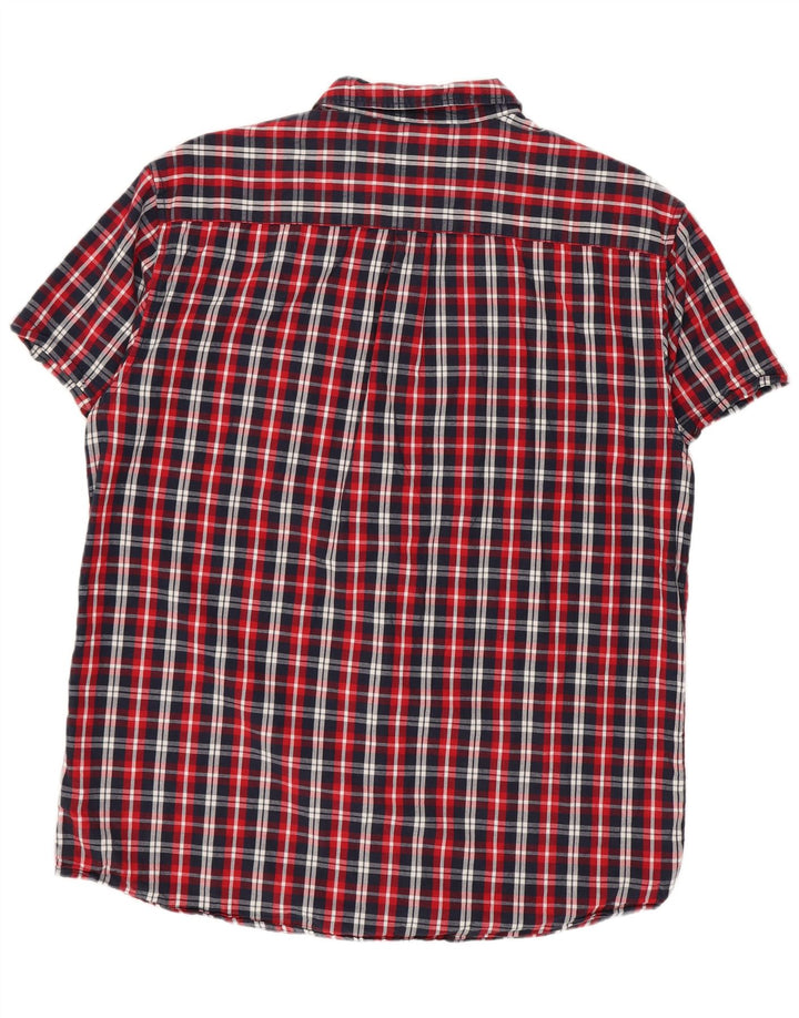 Cămașă WRANGLER pentru bărbați, cu mânecă scurtă, în formă regulată, cu carouri mari, multicolore