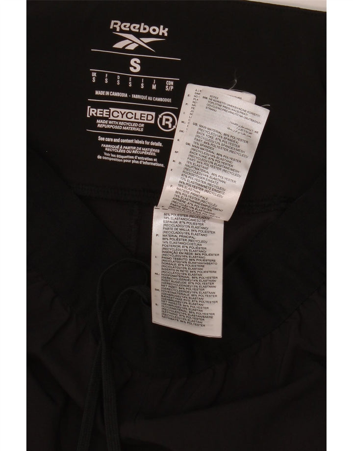 Pantaloni scurti sport pentru bărbați Reebok, negru, poliester color bloc