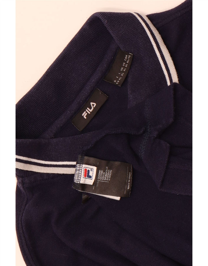 Cămașă Polo Fila Bărbați XL Bumbac Bleumarin