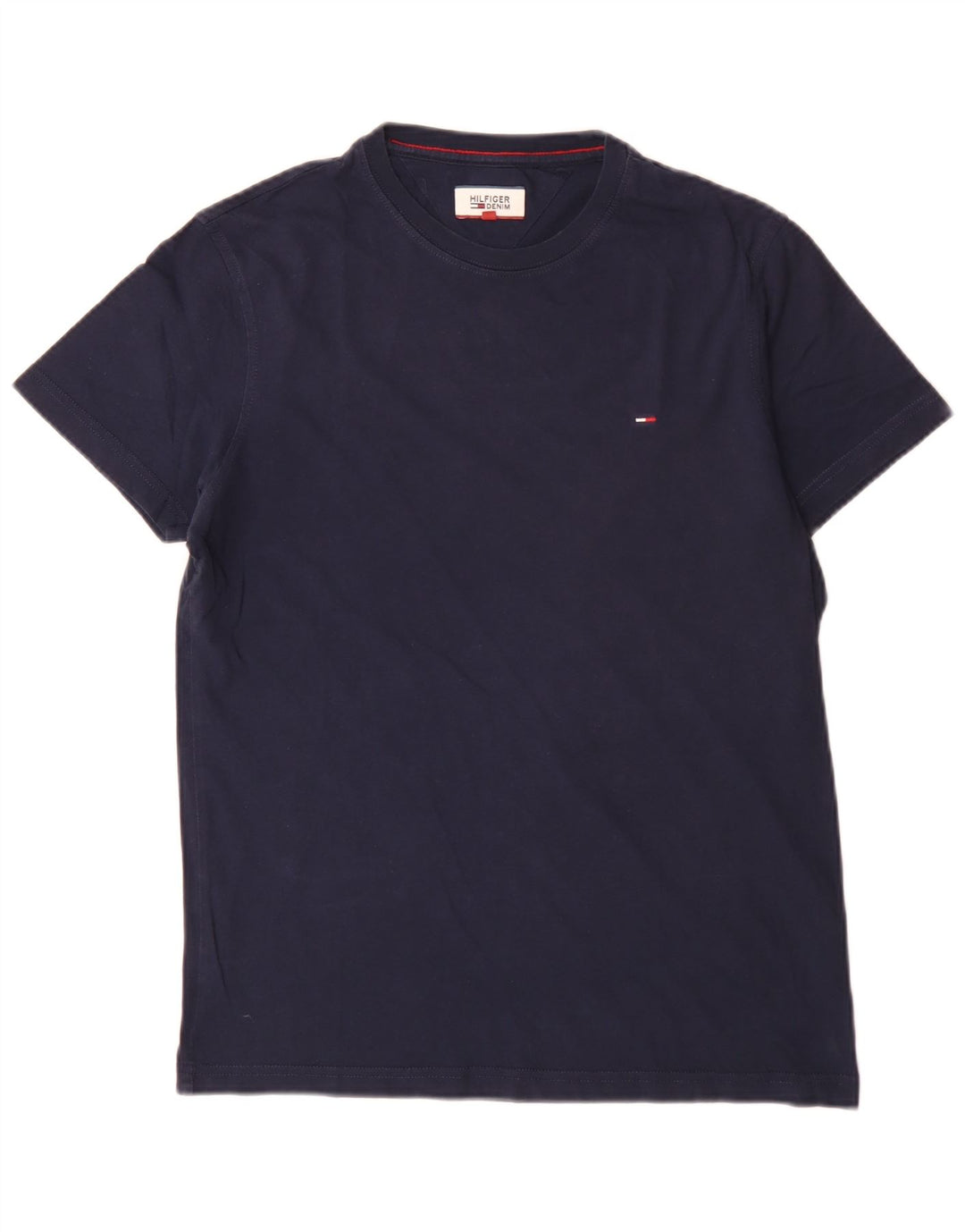 Tricou obișnuit pentru bărbați Tommy Hilfiger Top mic din bumbac bleumarin