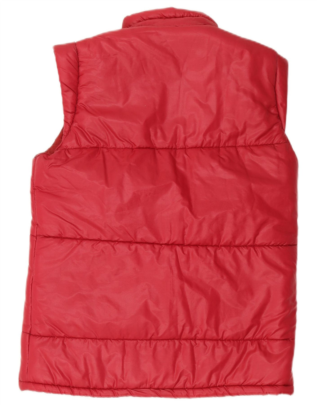 Gilet căptușit pentru femei Vintage IT 46 Poliamidă roșie mare
