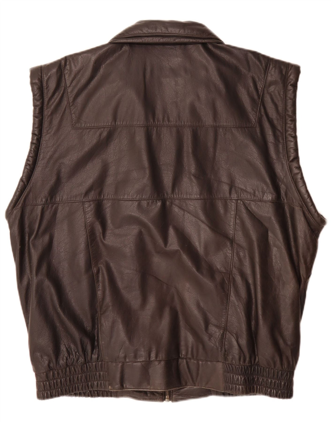 Gilet din piele pentru bărbați Prince IT 54 2XL negru