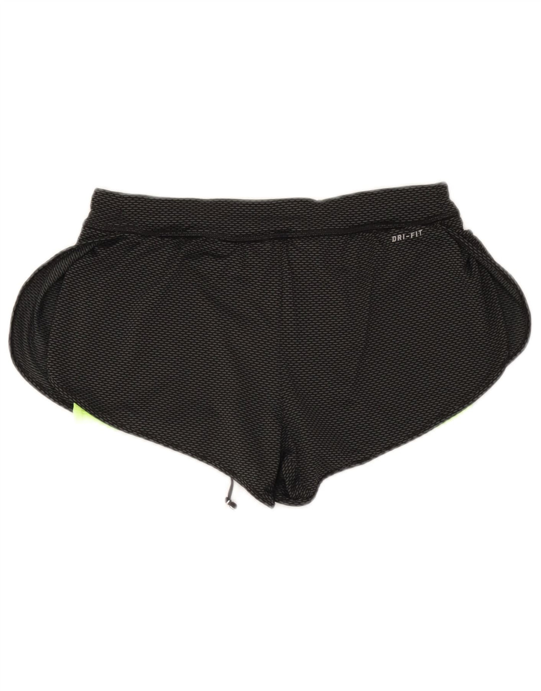 Pantaloni scurți sport Nike Dri Fit pentru femei UK 8 Small Negru Poliester
