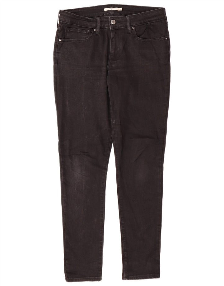 Blugi skinny 711 pentru femei LEVI'S W30 L30 bumbac negru