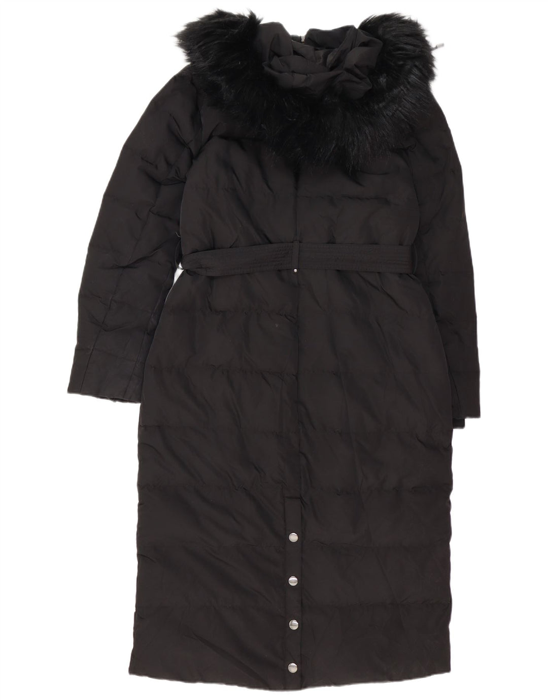 Palton căptușit supradimensionat pentru femei Phase Eight UK 12 Medium Black