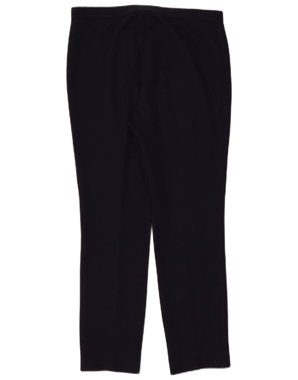 Luisa Spagnoli Pantaloni casual subțiri pentru femei IT 44 Medium W32 L28 Bleumarin