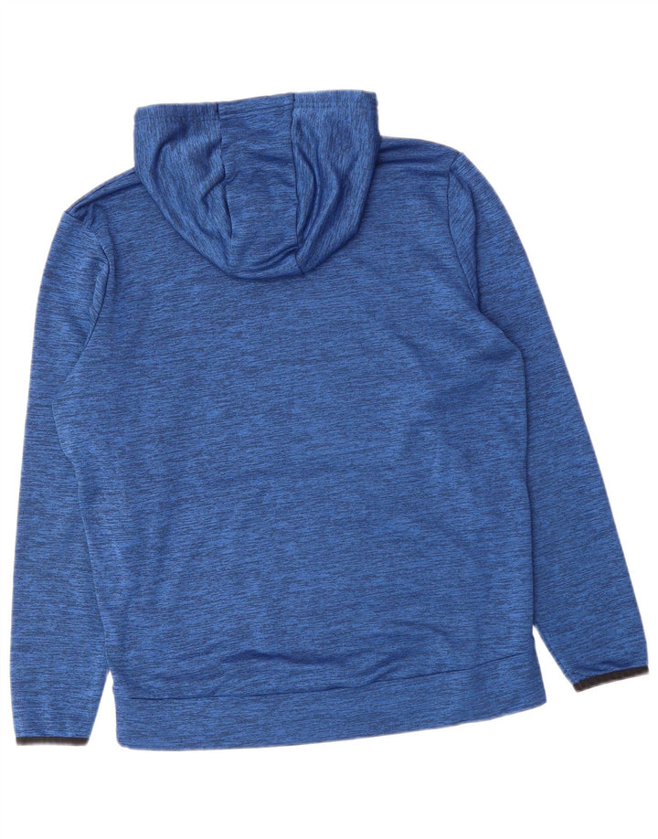 Pulover pentru bărbați UNDER ARMOUR loose fit, poliester cu moale albastru mediu