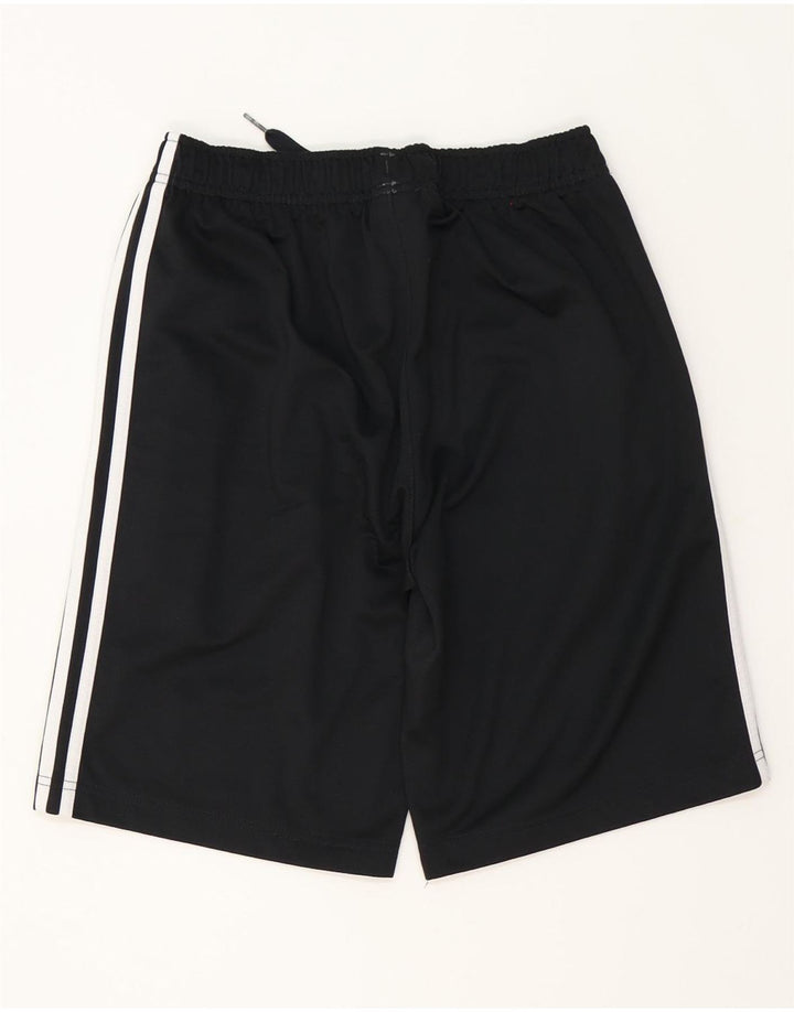 Pantaloni scurți sport adidas băieți 15-16 ani poliester negru