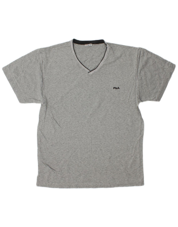 Tricou Bărbați Fila Top Medium Gri Bumbac