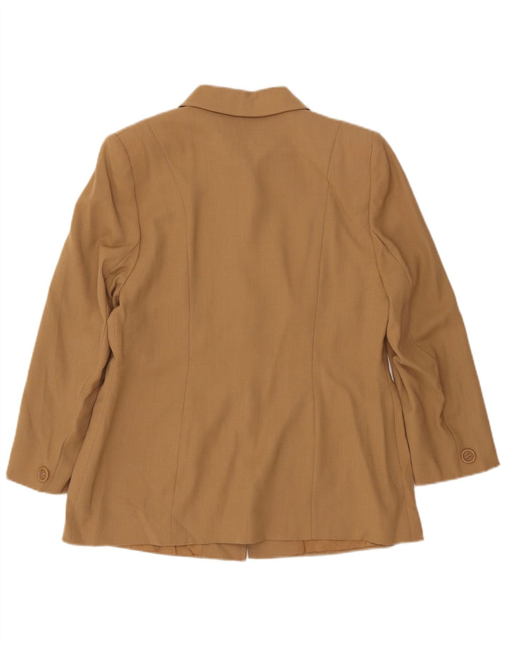 MARKS & SPENCER Jachetă pentru femei cu 5 nasturi, UK 16, lână mare, bej