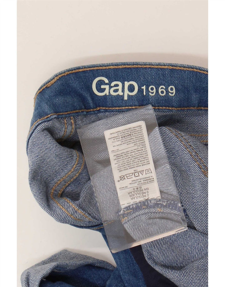 Pantaloni scurți din denim pentru femei Gap US 0 XS W25 Bumbac albastru