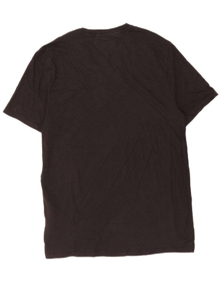 Tricou pentru bărbați Tommy Hilfiger Top mediu negru bumbac