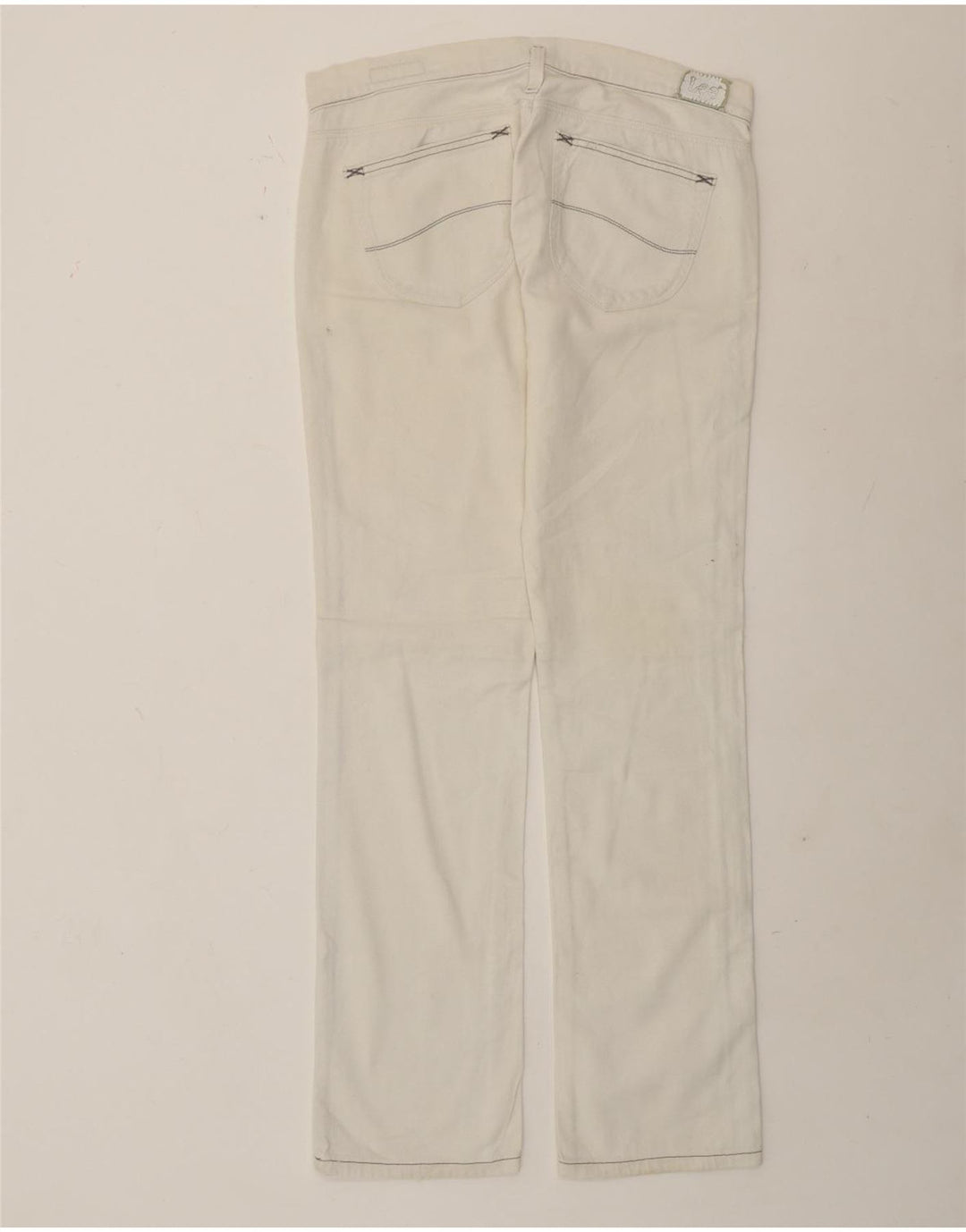 Blugi Lee Lynn Slim pentru femei W29 L33 bumbac alb