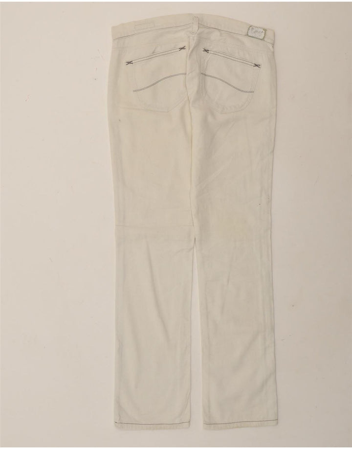 Blugi Lee Lynn Slim pentru femei W29 L33 bumbac alb