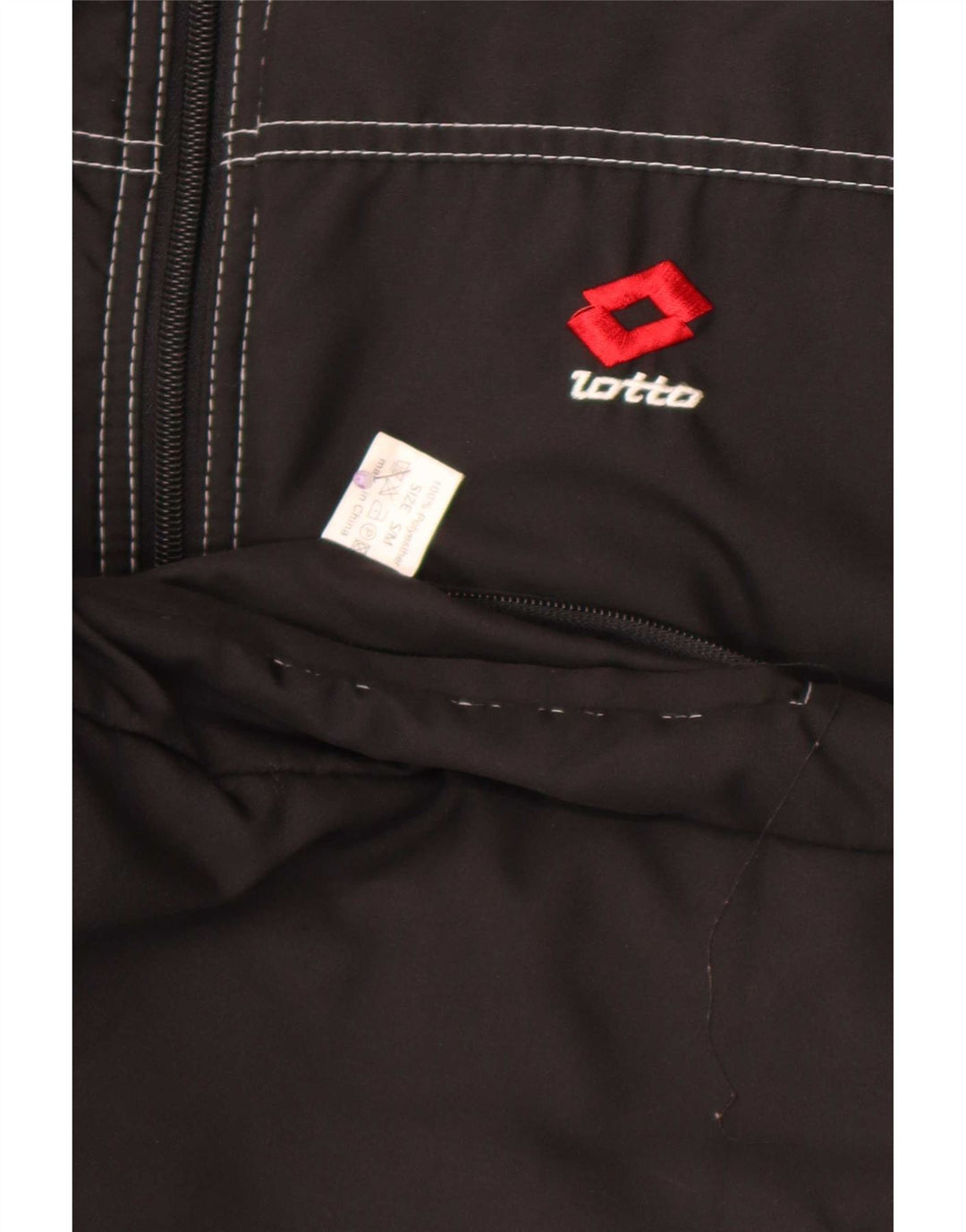 Gilet reversibil pentru bărbați Lotto UK 36 Poliester negru mic