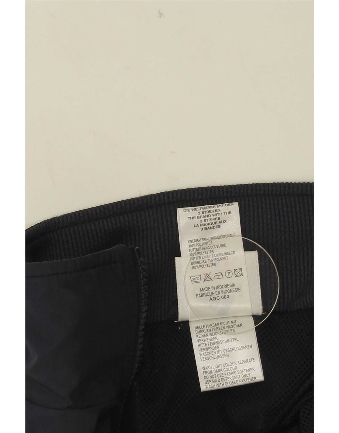 Jachetă de trening pentru bărbați Adidas Marea Britanie 38/40 Poliester, albastru bleumarin mediu