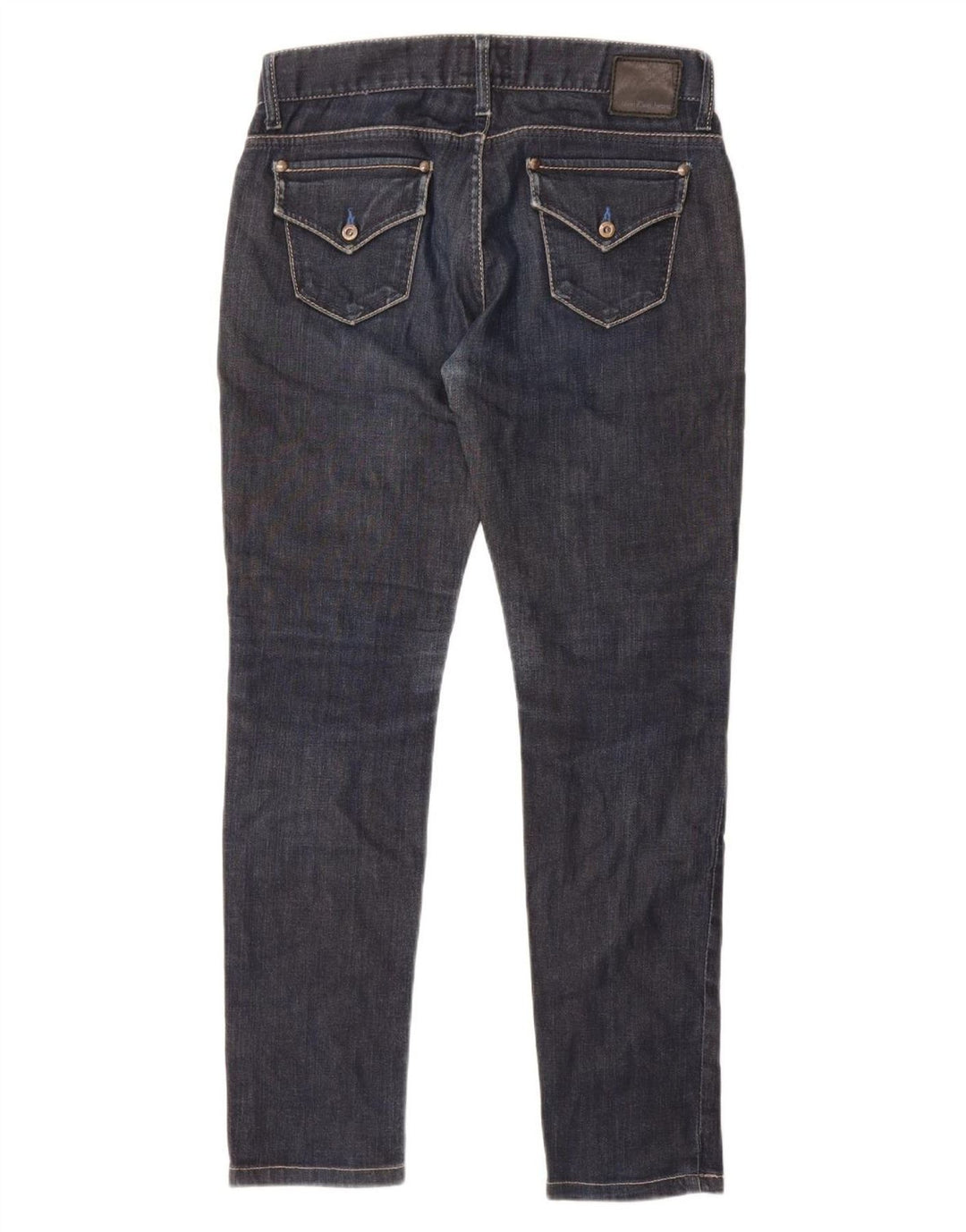 Blugi slim pentru femei Calvin Klein W27 L29 bumbac bleumarin