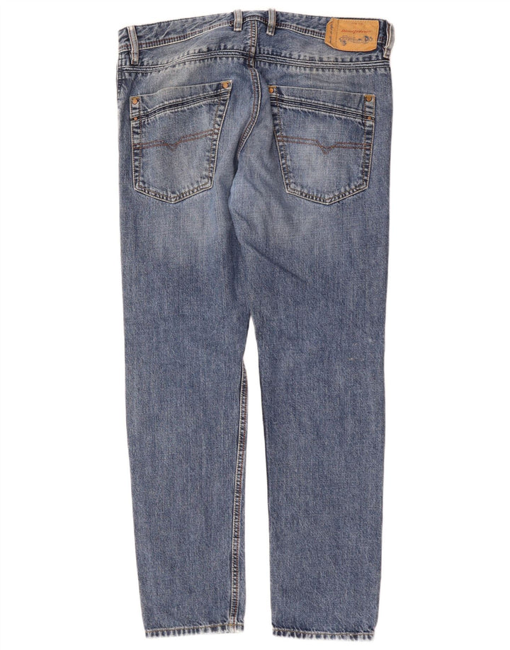 Blugi pentru bărbați Diesel Krayver Regular Slim W32 L30 Bumbac albastru