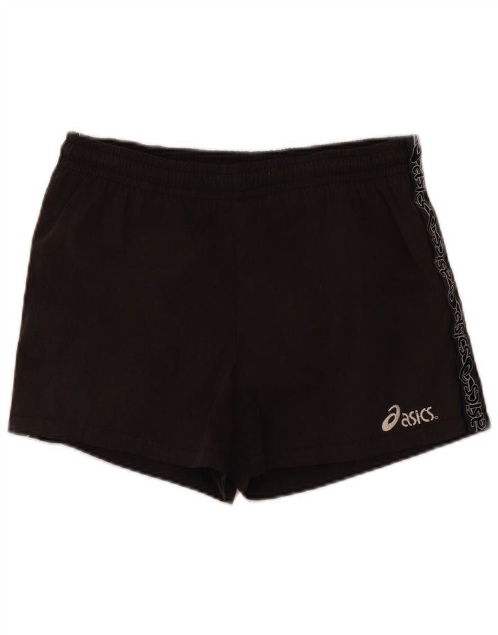 Pantaloni scurți de înot grafic Asics pentru bărbați, mici, negru