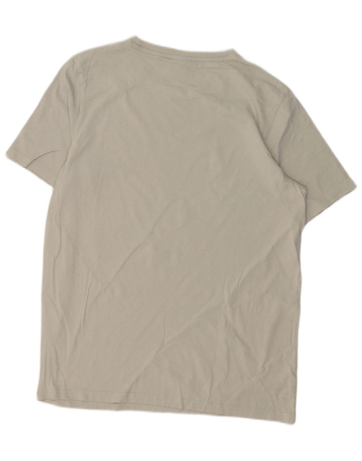 Tricou grafic pentru bărbați Bear Top din bumbac gri mediu