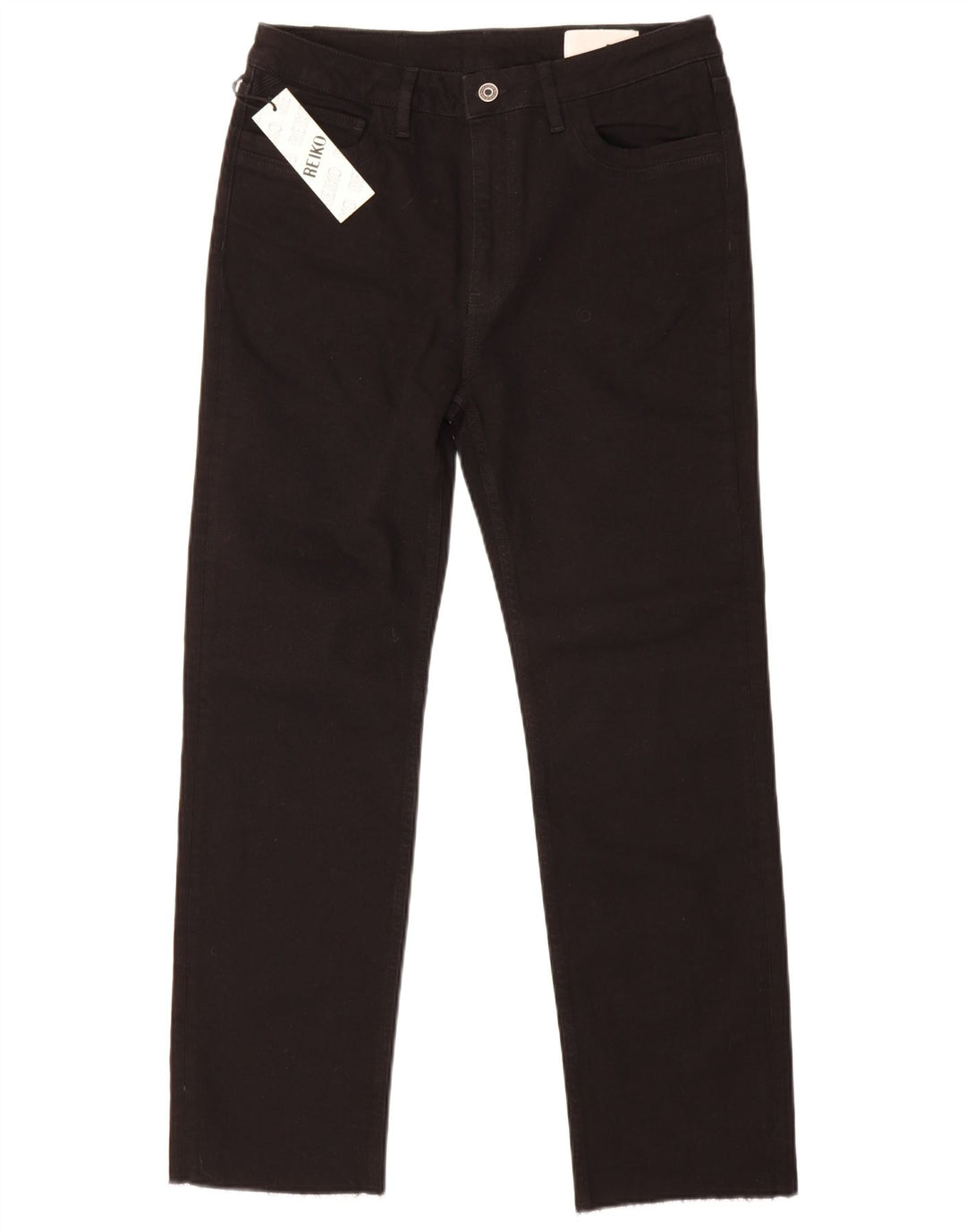 Blugi drepti pentru femei Reiko W30 L29 bumbac negru