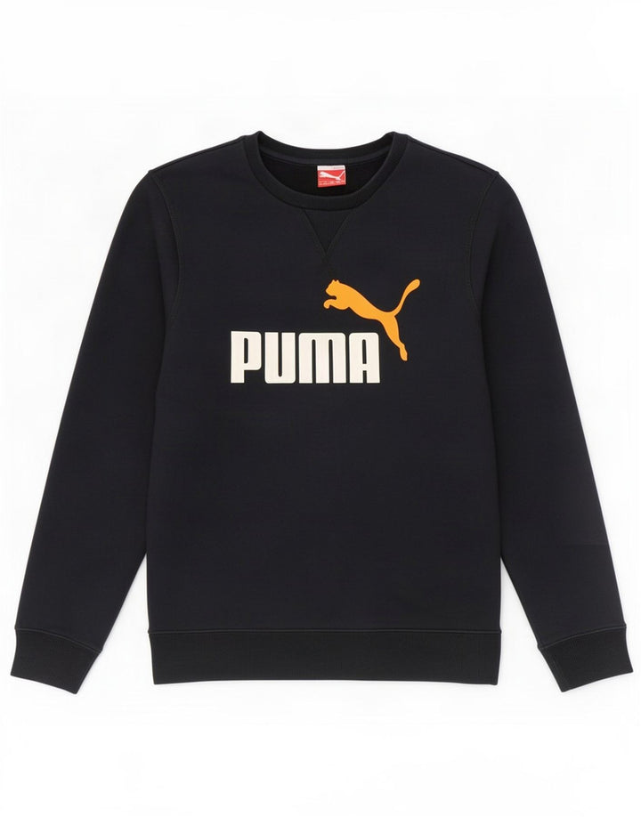 Pulover cu grafică Puma pentru bărbați, bleumarin, mic
