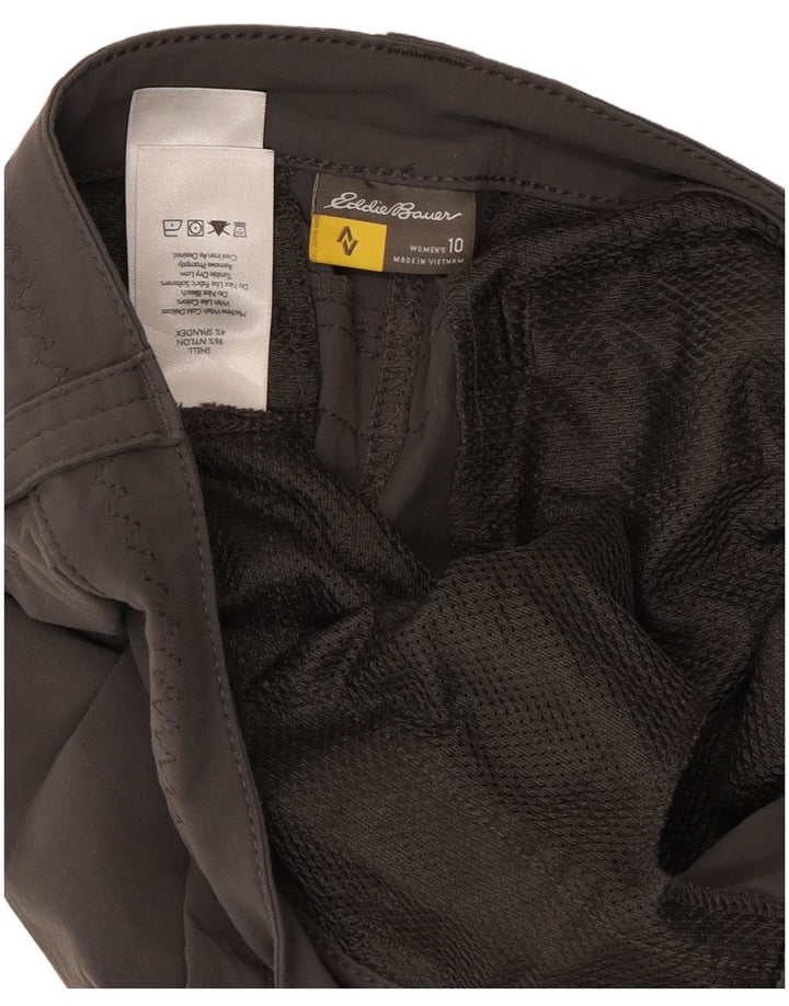Pantaloni scurți de drumeție pentru femei Eddie Bauer US 10 Large W32 Nylon gri