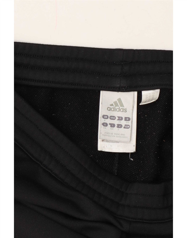 Pantaloni de trening Adidas pentru femei UK 8 Poliester negru mic