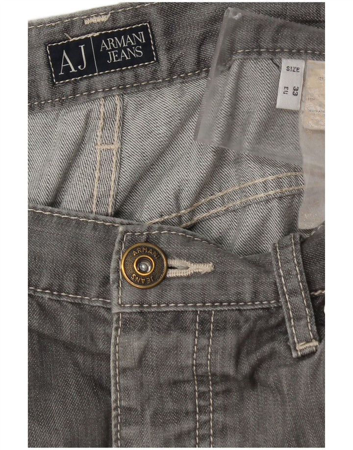 Blugi slim pentru bărbați Armani W33 L27 gri