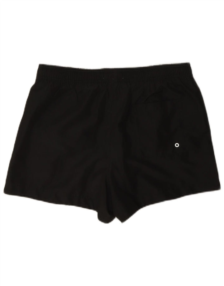 Pantaloni scurți de înot grafic Calvin Klein pentru bărbați, negru, poliester color bloc