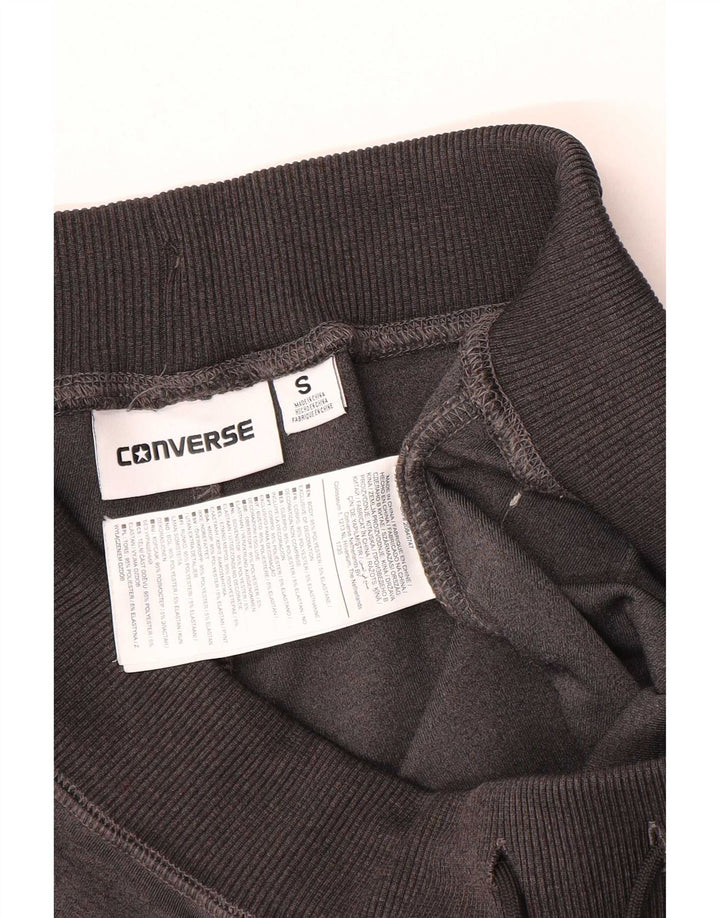 Pantaloni de trening Converse pentru femei Joggeri UK 10 Poliester gri mic