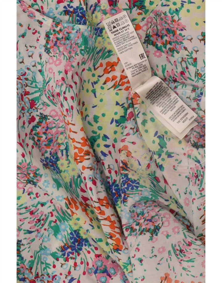 Rochie Maxi pentru femei Marks & Spencer UK 14 mare, multicoloră, florală